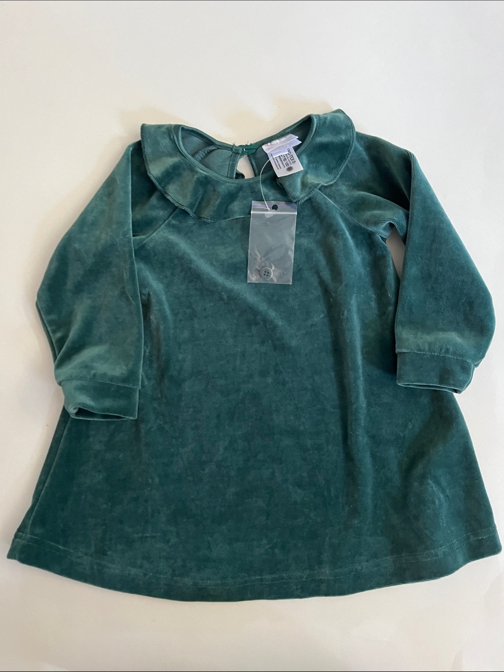 Green Velvet Dress